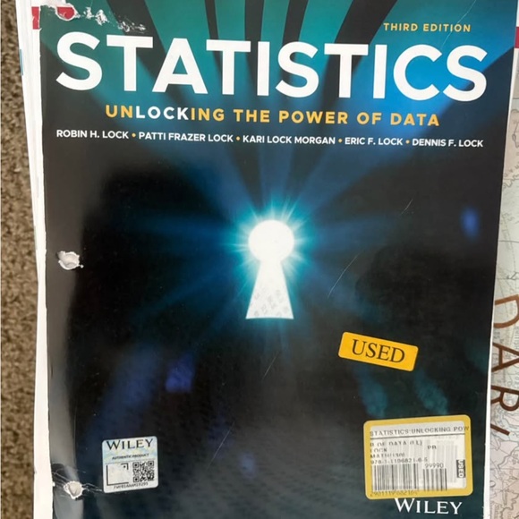 Wiley Statistics Textbook - Picture 1 of 1